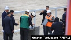 Жаңы ипподромдун курулушуна капсула салуу учуру. 21-март, 2024-жыл.