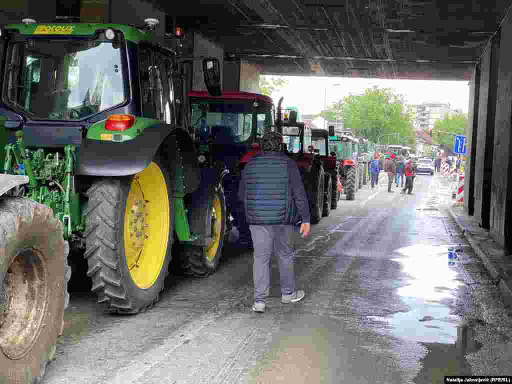Na ovom delu grada odvijaju se pripremni radovi na izgradnji novog podvožnjaka