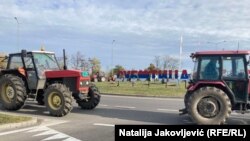 Protest poljoprivrednika u Subotici, 21. novembra 2023.