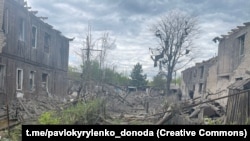 Наслідки удару армії по Торецьку, травень 2023 року, ілюстративне фото