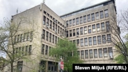 Deo zgrade u centru Beograda gde je smešten Hemijski fakultet, 2.4.2024.