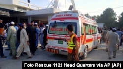 Кол салуу Ооганстан менен чектеш Бажаур аймагындагы Хар шаарында "Ислам улем жамааты" диний партиясынын тарапкерлери чогулган учурда болгон. 