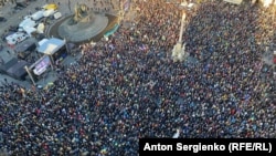 Мітинг до другої річниці повномасштабної війни Росії проти України, Прага, 24 лютого 2024 року