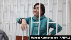 Активистка Зарина Торокулова.