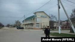 Улица, ведущая к мэрии села Конгаз