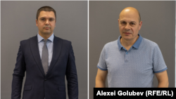 Directorul Asociației pentru Protecția Vieții Private, Sergiu Bozianu și jurnalistul Europei Libere, Eugen Urușciuc. 