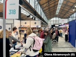 Український стенд на Брюссельському книжковому ярмарку