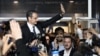 Premijer Grčke Kirijakos Micotakis u izbornoj noći proslavlja pobedu svoje stranke Nova demokratija, Atina, 21. maj 2023.