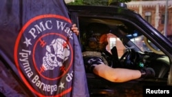 Borac Wagner u ruskom gradu Rostovu na Donu, 24. juni 2023.