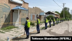 Место перестрелки. 