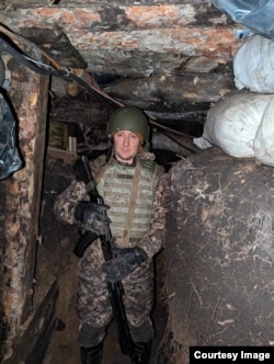 Станіслав Асєєв на фронті