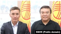 Айжигит Тыналиев жана Жумабек Салымбеков.