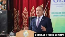 Өзбекстандын Экологиялык партиясынын лидери Абдушукур Хамзаев. 