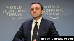 Іраклі Ґарібашвілі на форумі у Давосі