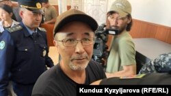 Олжобай Шакир Аламүдүн райондук сотунда. 14-май, 2024-жыл.