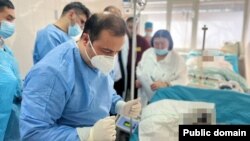 Түркиялык дарыгерлер Бишкекте. 3-февраль, 2024-жыл.