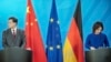 Ministri spoljnih poslova Kine i Nemačke, Ćin Gang i Analena Berbok, Berlin, 9. maj 2023.