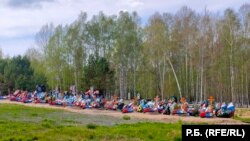 Могилы сотрудников Росгвардии из отряда особого назначения "Ураган" Комсомольска-на-Амуре