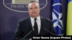 Președintele PNL Nicolae Ciuca se plânge că PSD îi fură parlamentari.