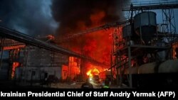 Полтавадагы завод соккудан кийин. 28-август, 2023-жыл