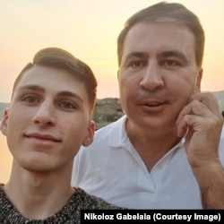 ნიკოლოზ გაბელაია მიხეილ სააკაშვილთან ერთად - ფოტო გადაღებულია უკრაინაში, სააკაშვილის საქართველოში დაკავებამდე