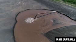 Deponija pepela termoelektrane Kostolac, mart 2024.