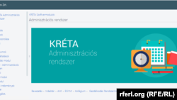 Részlet a KRÉTA tájékoztató oldaláról, 2024. április 5.