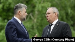 Marcel Ciolacu And Nicolae Ciucă