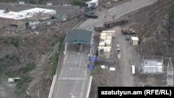 Na fotografiji: Koridor Lačin, jedini put koji povezuje Jermeniju i Nagorno-Karabah, 23. jun 2023. 