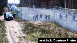 Один із інцидентів на кордоні Білорусі та Литви, архівне фото
