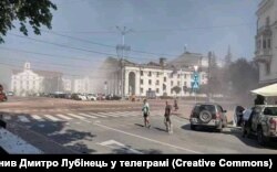 Чернігів після російського обстрілу 19 серпня 2023-го. Фото оприлюднив Дмитро Лубінець у телеграмі