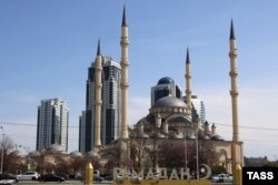 "ჩეჩნეთის გული", მეჩეთი, გროზნო