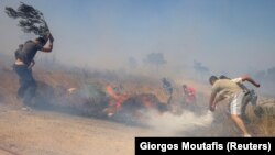 Naređena je evakuacija područja koje se nalazi oko 35 kilometara od Atine, 30. 6. 2024.