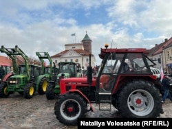 Протест польських фермерів. Пултуск, Польща, 24 січня 2024 року