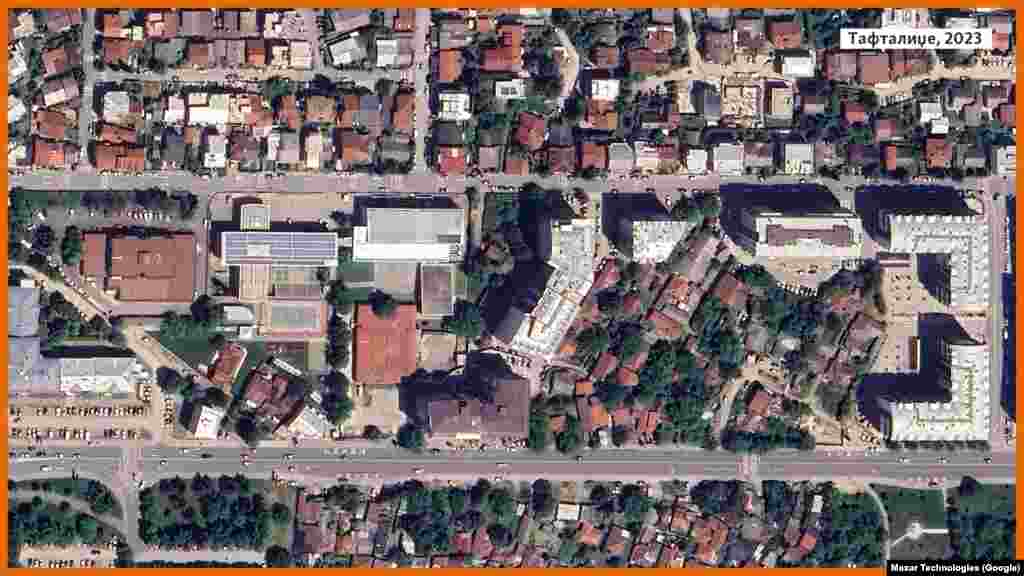 Skopskim naseljem Taftalidže dominirale su kuće i šupe sa širokim dvorištima. Međutim, i ovaj je kvart doživio transformaciju s visokim zgradama. Građani protestuju i zbog namjere da se grade nove visoke zgrade. Opština Karpoš je 2022. godine imala 59.666 stanovnika, dok je 2023. taj broj porastao na 63.760, pokazuju statistički podaci.