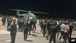 ანტისემიტური აქცია მაჰაჩყალის აეროპორტში, 29 ოქტომბერი, 2023 წელი. 