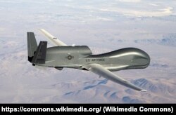 Америкалық RQ-4B Global Hawk әскери дроны