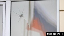 Судячи з опублікованих у місцевих телеграм-каналах і ЗМІ фото й відео, пошкодження зазнала адміністративна будівля «Газпрому» (фото ілюстративне)