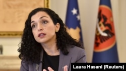 Predsednica Kosova Vjosa Osmani, 28. septembar 2023.