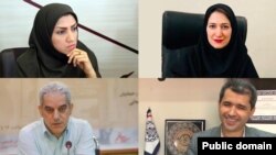 آمنه عالی، حمیده خادمی، شریفی زارچی و داریوش رحمانیان
