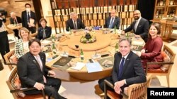 "Чоң жетинин" башкы дипломаттары, 16-апрель 2023-жыл.