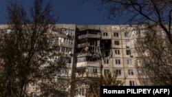 Наслідки попередніх обстрілів Херсона російською армією