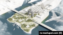 RE: Mariupol. Вид на транспортний хаб із повітря