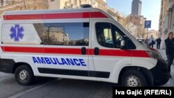 Vozilo hitne pomoći u Beogradu, ilustrativna fotografija.