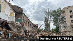 Наслідки російського удару по місту Оріхів на Запоріжжі, 10 липня 2023 року 