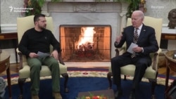 Biden Urges Zelenskiy Not To 'Give Up Hope' As Washington Debates Aid Package