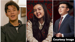 Өзгөрүш Абакиров, Роза Рысбек, Тилек Токтогулов.