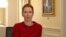 Premierul Estoniei, Kaja Kallas, în timpul interviului acordat RFE/RL pe 4 iulie 2023.