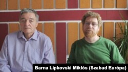 Kovách Imre (b) és Gerő Márton