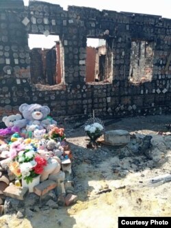 Будинок Путятіних після пожежі